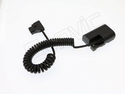 Eonvic D-Tap to Canon LP-E6 Dummy Battery Adaptor Power Coiled Cable