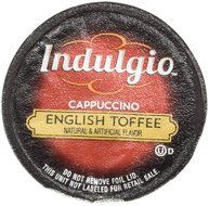 Indulgio French Vanilla Cappuccino Single Serve K-cup, 42 Count (Compatible with 2.0 Keurig Brewers) N93