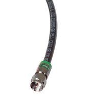 Blue Jeans Cable RG-6 CATV Coaxial Cable, 4 foot, Black -- Assembled in USA