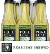 Pure Leaf Iced Tea, Unsweetened, Real Brewed Tea, 0 Calories, 18.5 Ounce (Pack of 12) N28