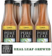 Pure Leaf Iced Tea, Unsweetened, Real Brewed Tea, 0 Calories, 18.5 Ounce (Pack of 12) N30