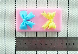 WilsonBaking Love Collection - Bowknot Mold Decorations Silicone Mold Silicone Fondant Lace Molds - Fondant and... N4