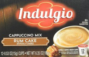Indulgio French Vanilla Cappuccino Single Serve K-cup, 42 Count (Compatible with 2.0 Keurig Brewers) N106