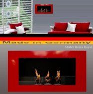 Fireplace Construction ( df-shopping ) Gel And Ethanol Fireplace Model Roma Royal Color Selection White N2