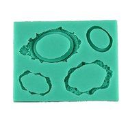3D Glasses Frame Silicone Fondant Cake Molds Soap Chocolate Mould N2