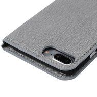 iPhone 7 Plus Case (5.5 inch) - Flip Wallet Stand Case Embossed Flowers PU Leather Shock-Absorption Soft TPU Inner... N22