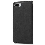 iPhone 7 Plus Case (5.5 inch) - Flip Wallet Stand Case Embossed Flowers PU Leather Shock-Absorption Soft TPU Inner... N24