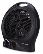 Portable Space Heater Electric Ceramic Fan with Thermostat Hot Room Office Desk Small Black N3
