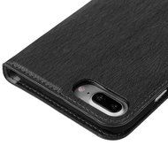 iPhone 7 Plus Case (5.5 inch) - Flip Wallet Stand Case Embossed Flowers PU Leather Shock-Absorption Soft TPU Inner... N25