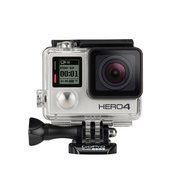 GoPro Hero4 Hero 4 12MP Full HD 4K 15fps 1080p 60fps Built-In Wi-Fi Waterproof Wearable Camera Silver Adventure... N2