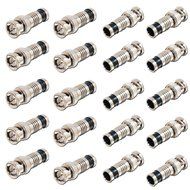BNC Male Compression Coax Connectors RG59 Pack of 100 Pcs