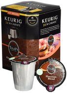 Keurig 2.0 Tully&#039;s Hawaiian Blend K-carafe Packs (8) N5