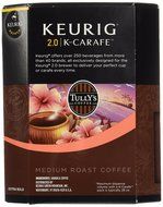 Keurig 2.0 Tully&#039;s Hawaiian Blend K-carafe Packs (8) N6