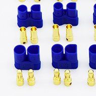 EC3 TEN PACK BANANA PLUG FEMALE AND MALE BULLET CONNECTORS FOR RC LIPO BATTERIES AND MORE N2