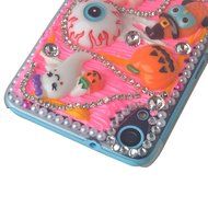 Spritech(TM) 3D Handmade Crystal Phone Case for HTC Desire 626,Helloween Style Monster Pumpkin Design Smartphone... N4