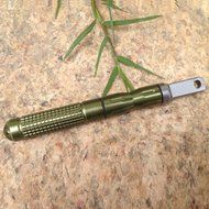 Geekercity&reg; Fire starter - EDC Waterproof Alloy Fire starter Survival Camp Magnesium flint Stone CNC Gear Pocket... N15