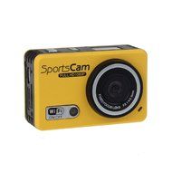 Action Camera, TONSEE F39 HD 1080P WIFI Sports Helmet Camera 5.0MP Waterproof Camcorder - Yellow