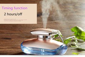 Jinsen Perfume bottle 120ml Cool Mist Ultrasonic Humidifier, with Whisper-quiet Operation, Automatic Shut-off,... N16