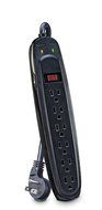 V7 SA0706B-8N6 Home/Office Surge Protector (7 Outlets, EMI-/RFI-Filter, Low profile wall plug, keyhole mounting... N2
