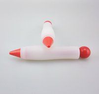 yueton Pack of 2 Silicone Food Writing Pen Cake Cookie Cream Pastry Chocolate Decorating Pen DIY Personalized...
