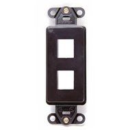 LEVITON 41643-T 3-Port QuickPort Decora Platform, Light Almond N2
