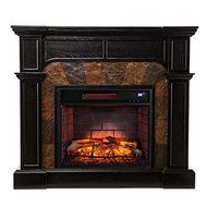 Southern Enterprises Cartwright Corner Infrared Electric Fireplace N10
