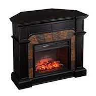 Southern Enterprises Cartwright Corner Infrared Electric Fireplace N11