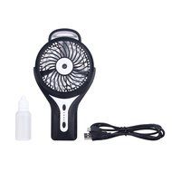 Handheld Misting Fan Portable Mini Battery Fan Personal Rechargeable Mist Humidifier for Beauty, Home 3 Speeds...