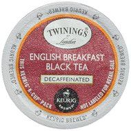 Twinings English Breakfast Tea, K-Cup Portion Count for Keurig K-Cup Brewers, (Decaf English Breakfast 48 Count,)