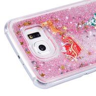 Galaxy Note 5 Case,Galaxy Note 5 Liquid Cover,PHEZEN Christmas Tree Santa Claus Design Cool Quicksand Moving Stars... N11