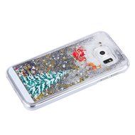 Galaxy Note 5 Case,Galaxy Note 5 Liquid Cover,PHEZEN Christmas Tree Santa Claus Design Cool Quicksand Moving Stars... N16