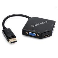 CableDeconn Multi-Function Big DisplayPort DP2 To HDMI VGA DVI Cable Converter Adapter N4