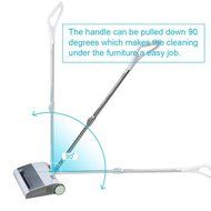 Cordless Upright Carpet Vacuum Cleaner Portable Bagless Vac with Extendable Stick - White N9