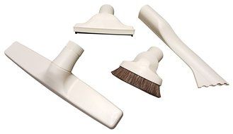 Vacuum Cleaner/Central Vac 4 Piece Tool Set Bundle, Size 1 1/4