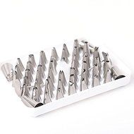 52pcs Icing Piping Nozzles Tips Tool Set Decorating Cake Sugar Craft Fondant Pastry