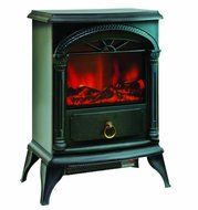 Comfort Zone Electric &ldquo;Stove Style&rdquo; Fireplace Heater CZFP4
