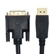 BuyCheapCables&reg; 6 Feet Gold Plated High Quality DisplayPort to DVI-D Dual Link Cable (6')