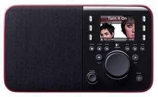 Logitech Squeezebox Radio Music Player with Color Screen (Red) (Discontinued by Manufacturer) N3