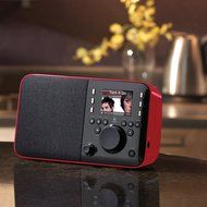 Logitech Squeezebox Radio Music Player with Color Screen (Red) (Discontinued by Manufacturer) N4
