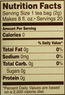 Celestial Seasonings Lemon Zinger Tea, 20 ct N2