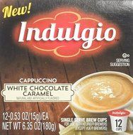 Indulgio French Vanilla Cappuccino Single Serve K-cup, 42 Count (Compatible with 2.0 Keurig Brewers) N113