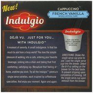 Indulgio French Vanilla Cappuccino Single Serve K-cup, 42 Count (Compatible with 2.0 Keurig Brewers) N114
