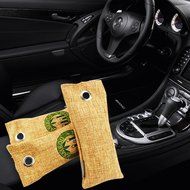 LEIDE All Natural Bamboo Charcoal Air Purifiers Durable Effective Deodorizer Bags Absorb Eliminate Odor Moisture... N2