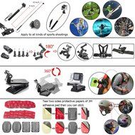 Soocoo Action Camera Accessories Kit for Gopro Hero 4/3+/3/2/1 SJCAM SJ4000 5000 6000 7000 Soocoo C30/C10S Cameras... N2
