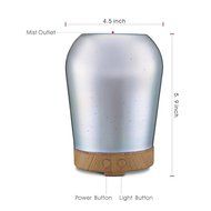 SUN-E Aromatherapy Oil Diffuser,100ML Essential Oil Ultrasonic Cool Mist Humidifier Waterless Auto Shut-off Perfect... N4