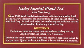 Sadaf Special Blend Tea Eg, 50-count N3