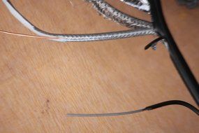 RG6 Outdoor Direct burial Coaxial cable with Messenger, 1000 ft