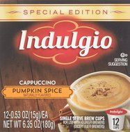 Indulgio French Vanilla Cappuccino Single Serve K-cup, 42 Count (Compatible with 2.0 Keurig Brewers) N127