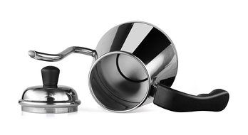 Flowtrol&trade; Pour Over Coffee &amp; Tea Kettle &ndash; Gooseneck Spout For Perfect Flow Control &ndash; Lightweight Stainless Steel... N7