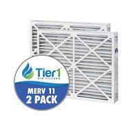 White-Rodgers FR2000-401 20x25x6 MERV 11 Comparable Air Filter - 2PK